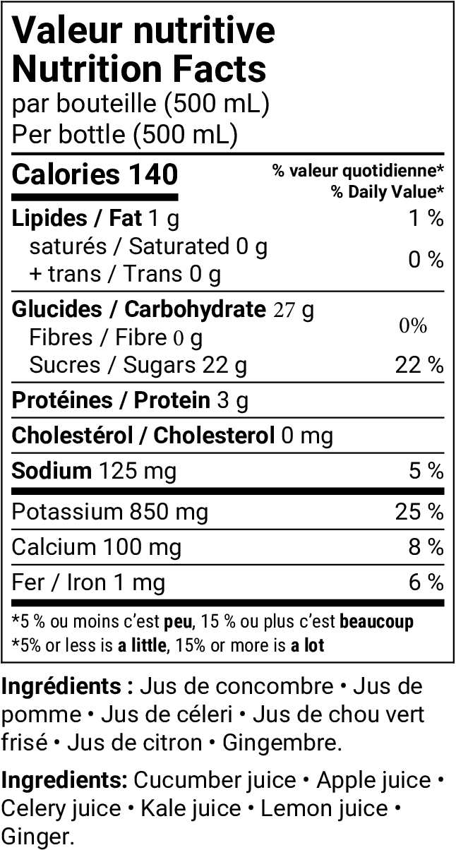 Breezy Cucumber Fresh Vegetable Juice – 12-Pack