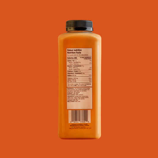 Vibrant Carrots Protein Juice – 12-Pack