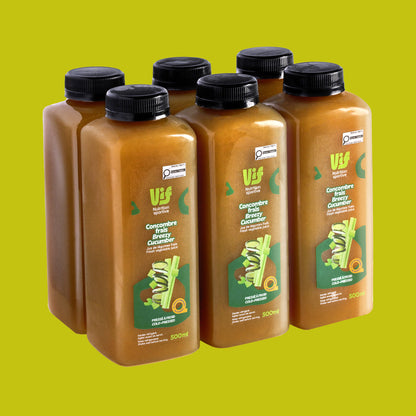 Breezy Cucumber Fresh Vegetable Juice – 12-Pack