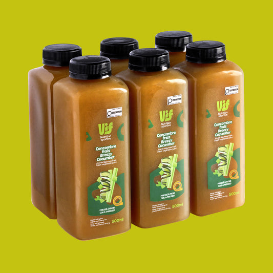 Breezy Cucumber Fresh Vegetable Juice – 12-Pack