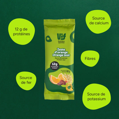 Orange Zest Protein Bars – 12-Pack